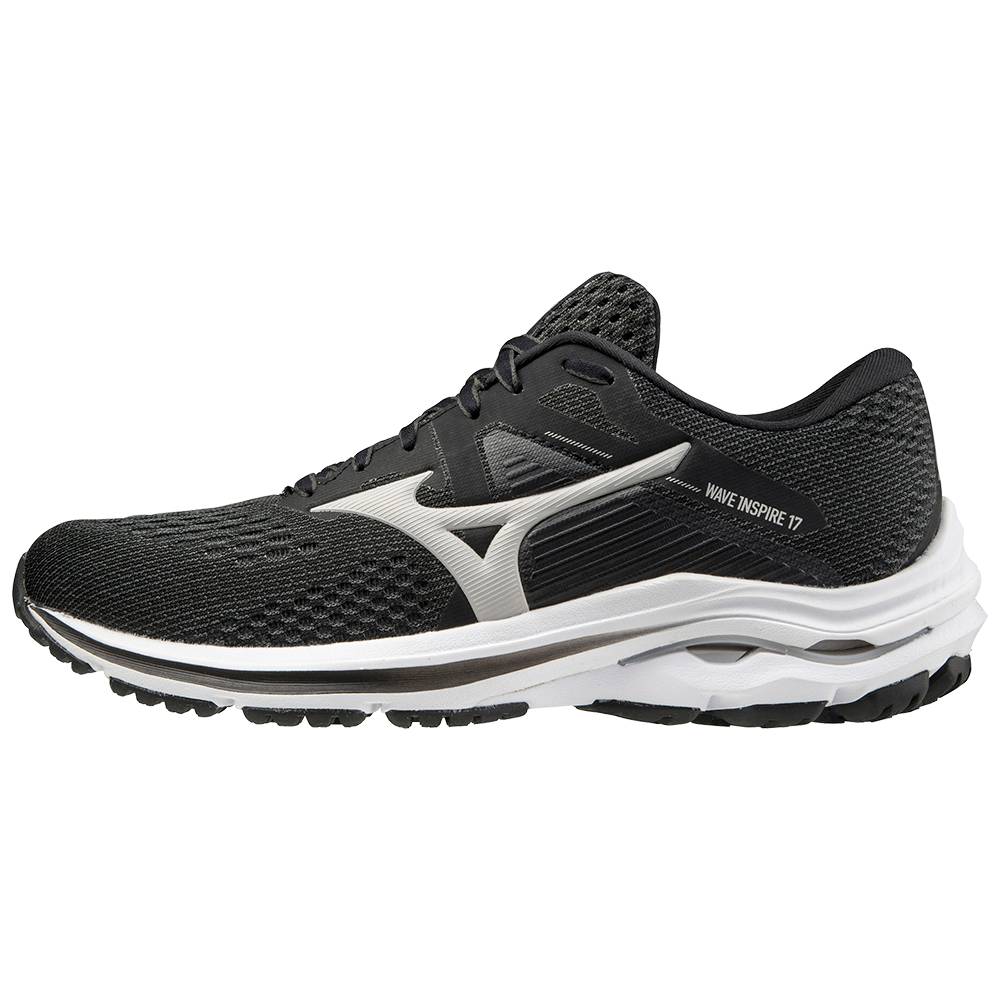 Sapatilhas Running Mizuno Wave Inspire 17 D (Wide) - Mulher - Cinzentas Escuro - JKYFE8751